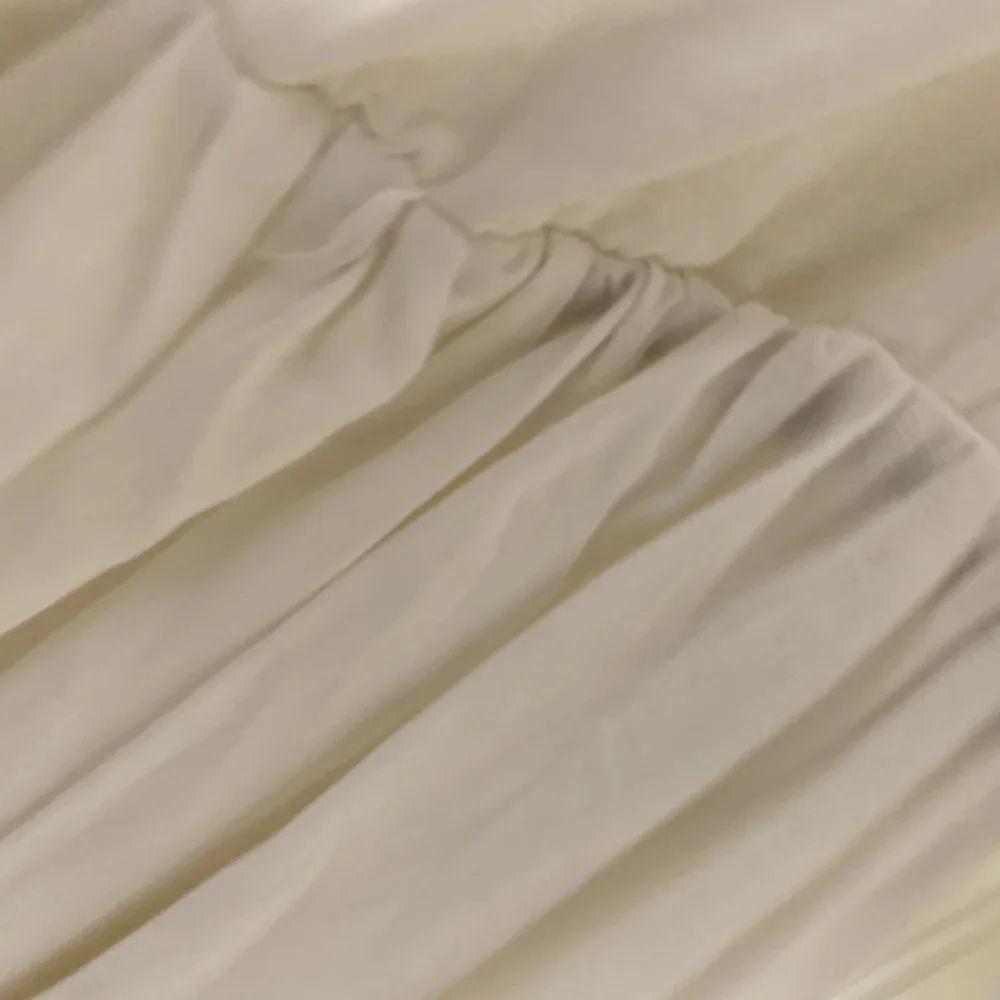 NWT MABLE ARIYA FRONT RIBBON TIED MINI Dress In OFF WHITE SZ L - Picture 16 of 16